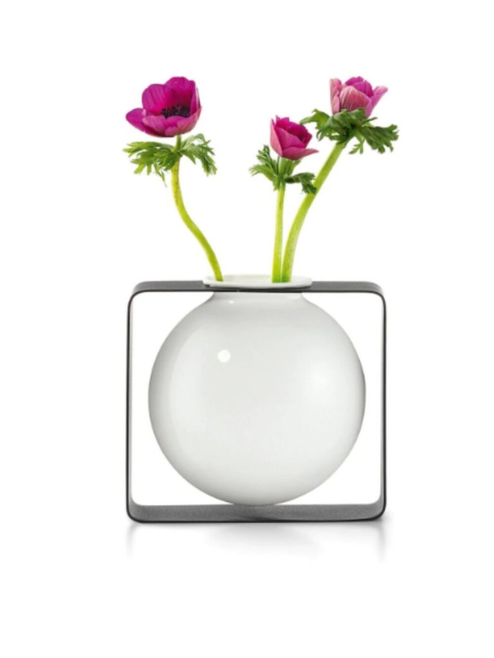 Philippi Float Round Vase, Porcelain
